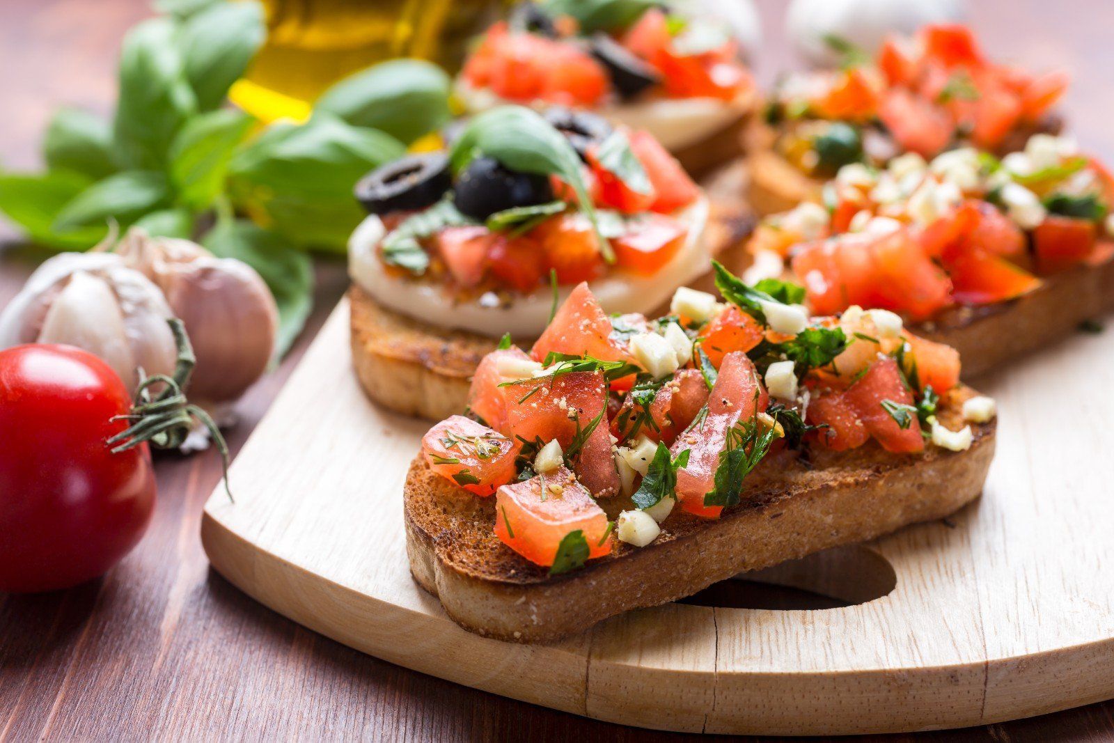 bruschette al pomodoro
