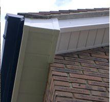Roofline guttering soffits fascias Rayleigh by Aspen Home Improvements Essex