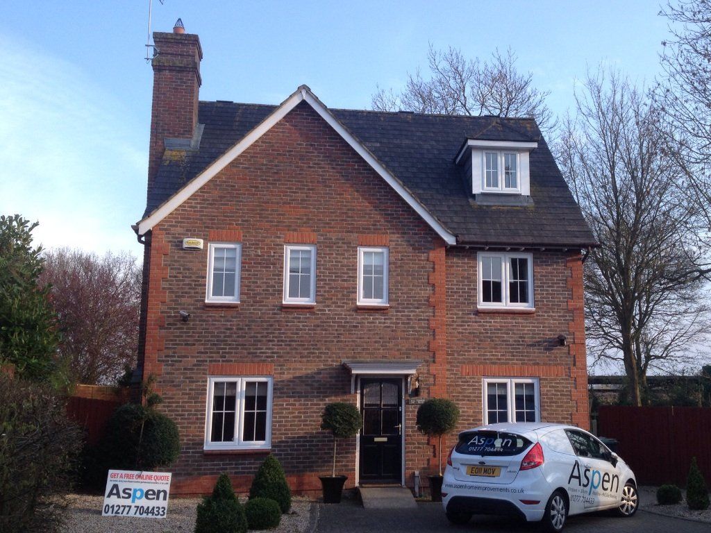 tilt and turn upvc double glazed windows in Billericay Aspen Home Improvements double glazing specialists