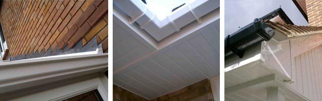 roofline guttering fascias soffits guttering by Aspen Home Improvements Billericay Essex