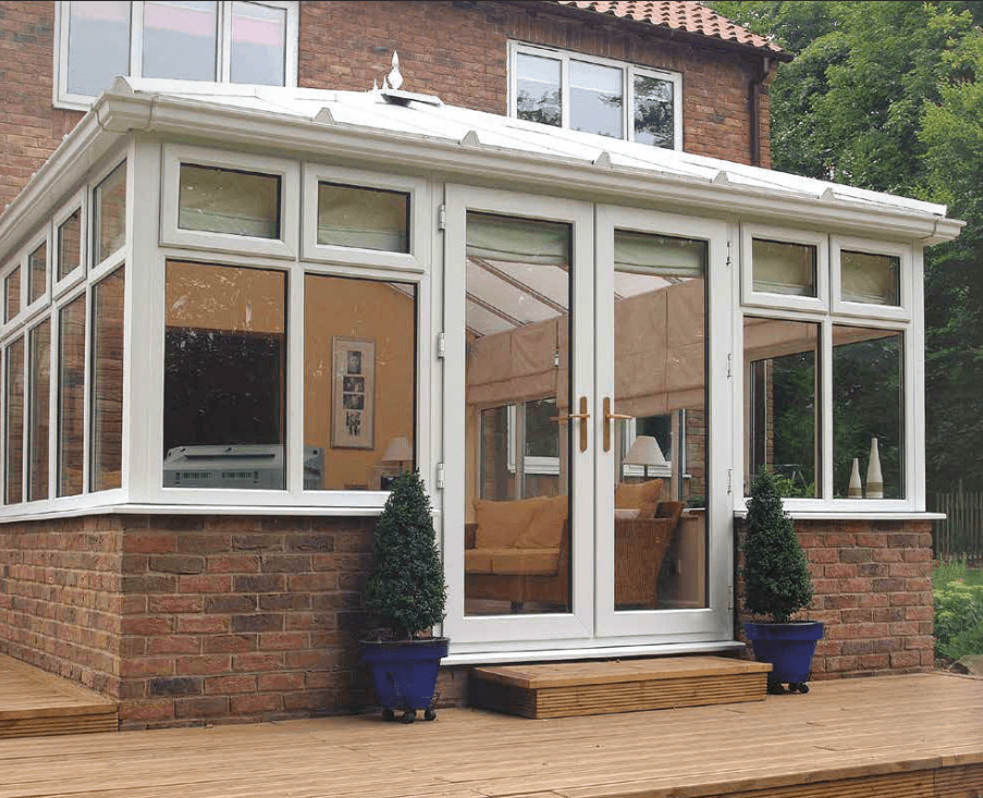 white window conservatories