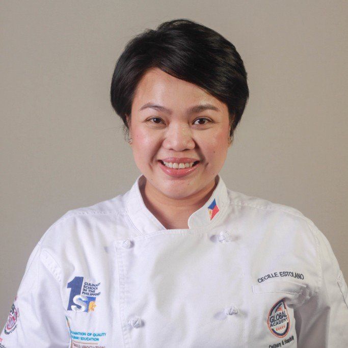 Chef Cecille Louise R. Bundoc, one of the 'Global Academy' instructor Chef Cecille Louise R. Bundoc, one of the 'Global Academy' instructor