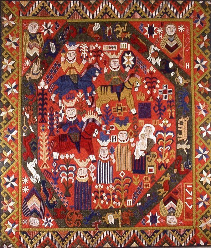 Adoration of the Magi Adoration of the Magi Quilt by Suzanne Marshall, a Quilt Maker