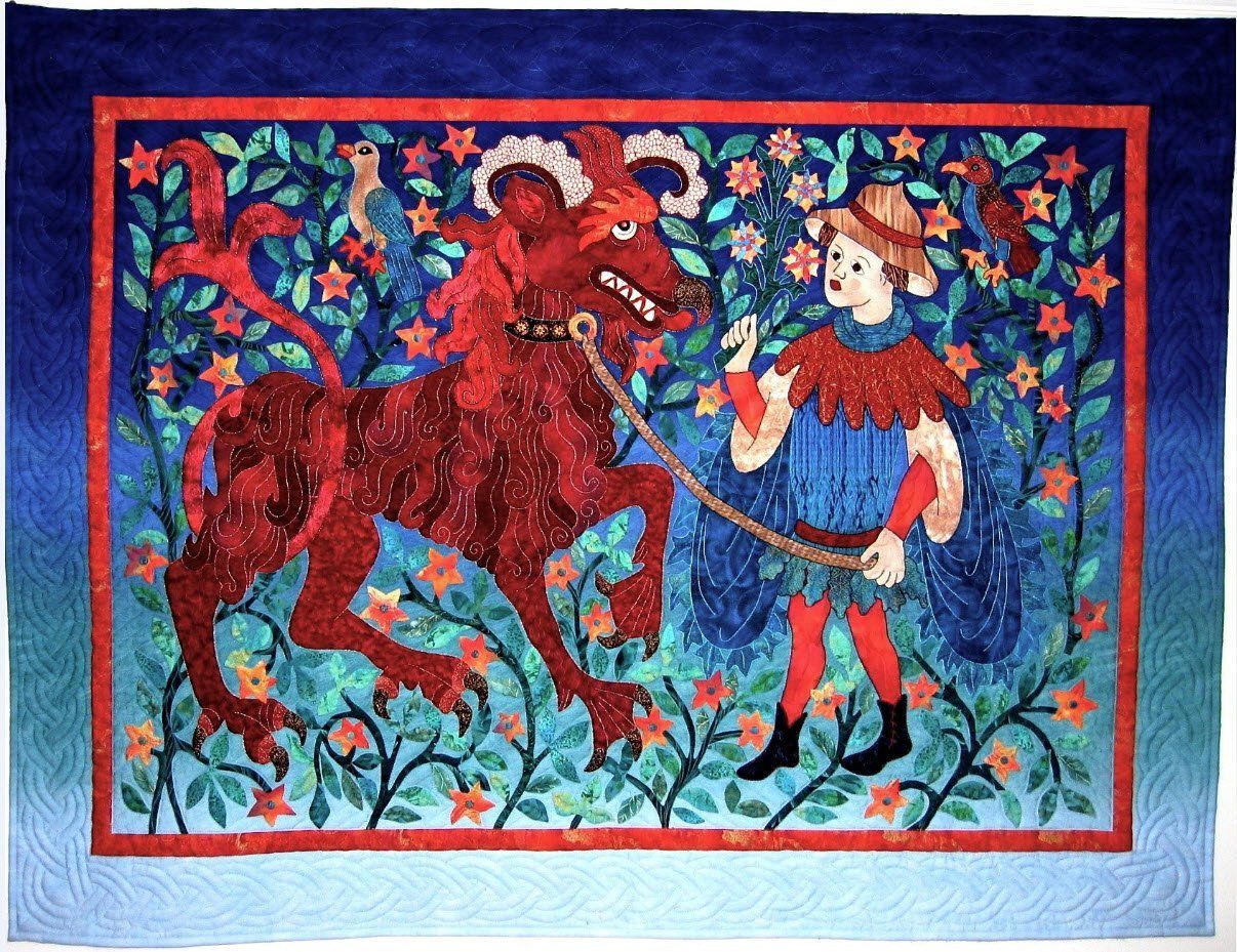 Beast and His Boy Beast and His Boy by Suzanne Marshall, a Quilt Maker