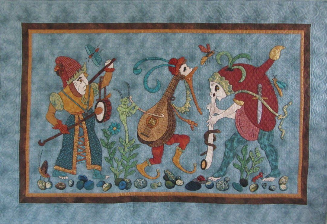 Our of Tune Quilt by Suzanne Marshall, a Quilt Maker