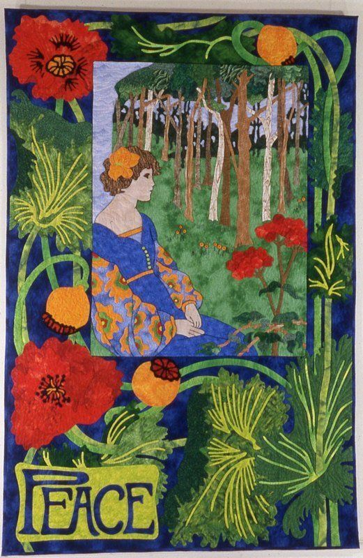 Peace Peace by Suzanne Marshall, a Quilt Maker
