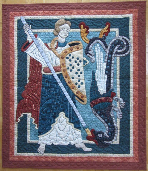 St. Michael St. Michael by Suzanne Marshall, a Quilt Maker