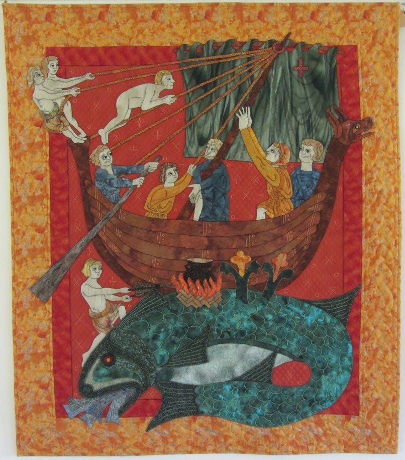 The Beastiary's Whale The Beastiary's Whale by Suzanne Marshall, a Quilt Maker