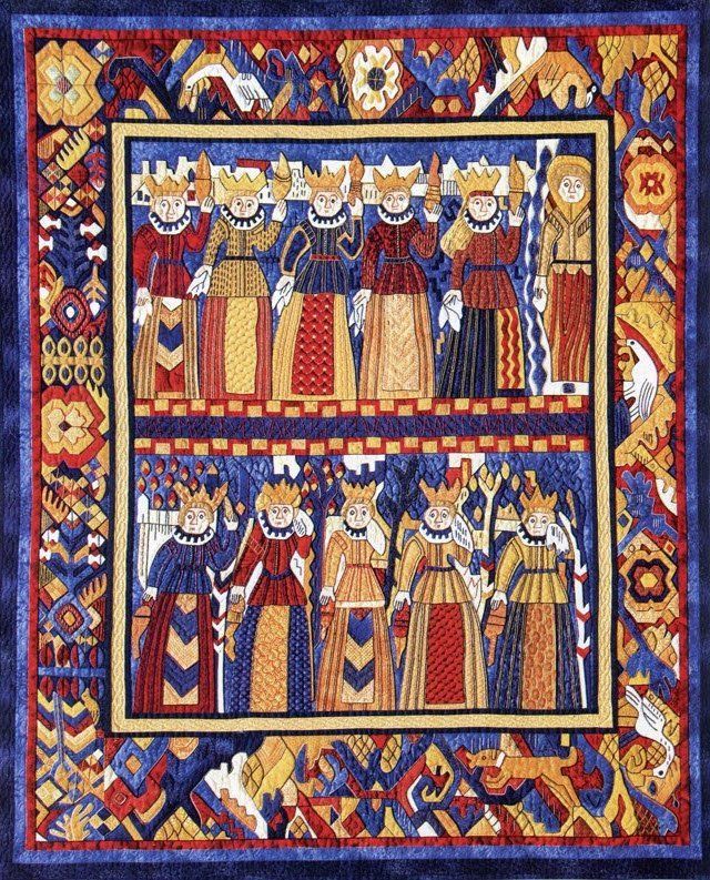 Wise and Foolish Virgins Wise and Foolish Virgins Quilt by Suzanne Marshall, a Quilt Maker