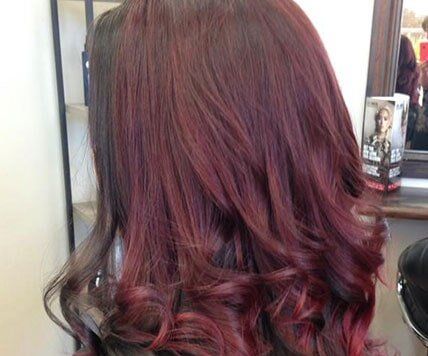 Purple Hair — Hair Stylists in Tamworth, NSW