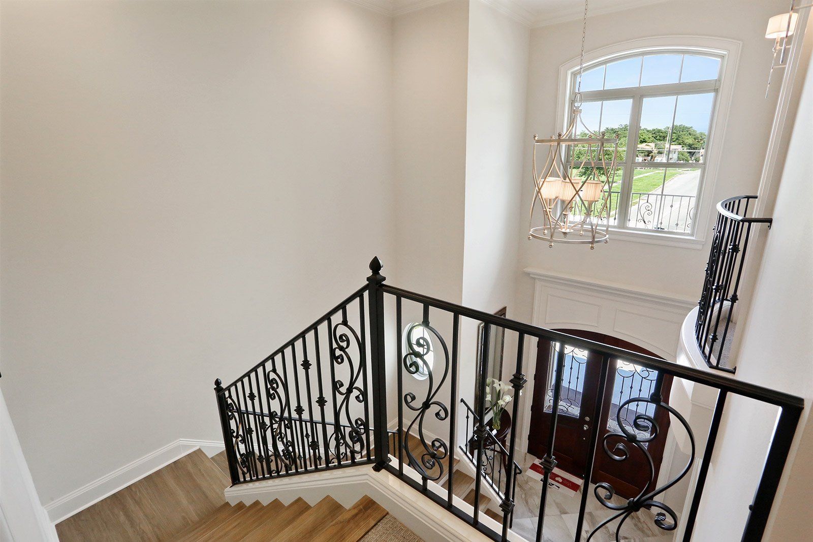 Completed staircase