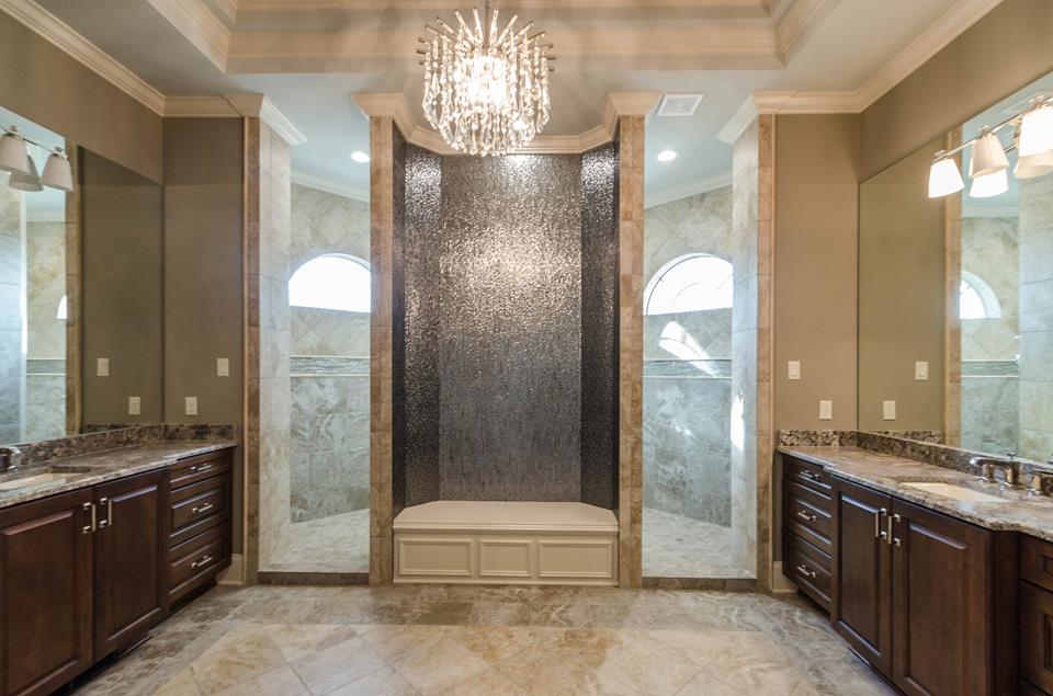 Interior of bathroom