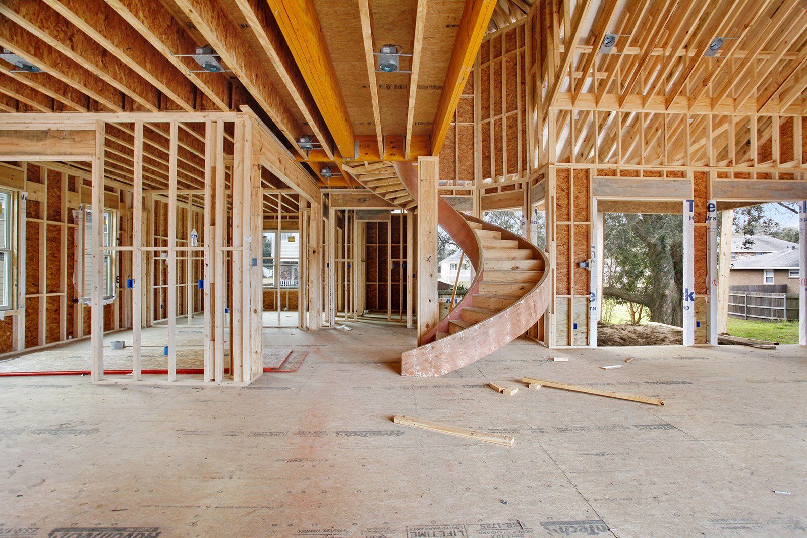 Interior of home