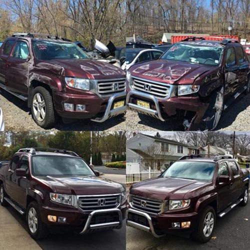 Full-service Auto Shop — Damaged Honda Car in Camp Hill, PA