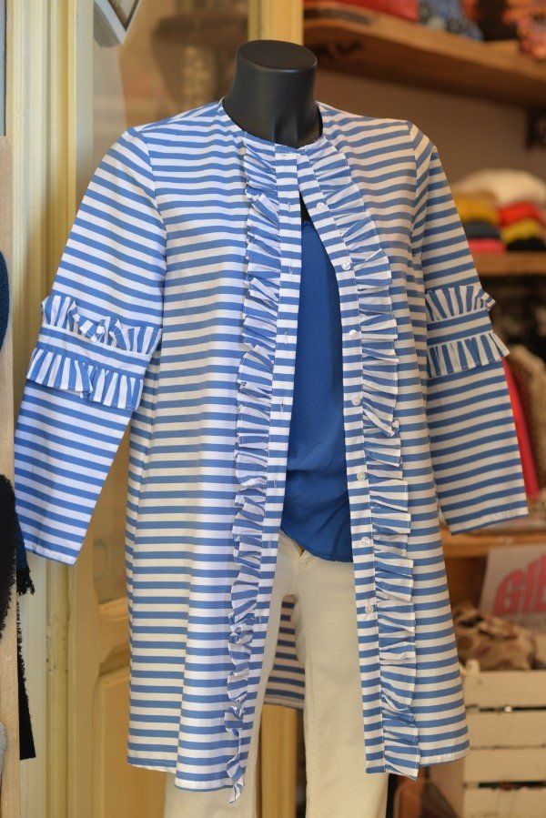 blusa cucita a mano