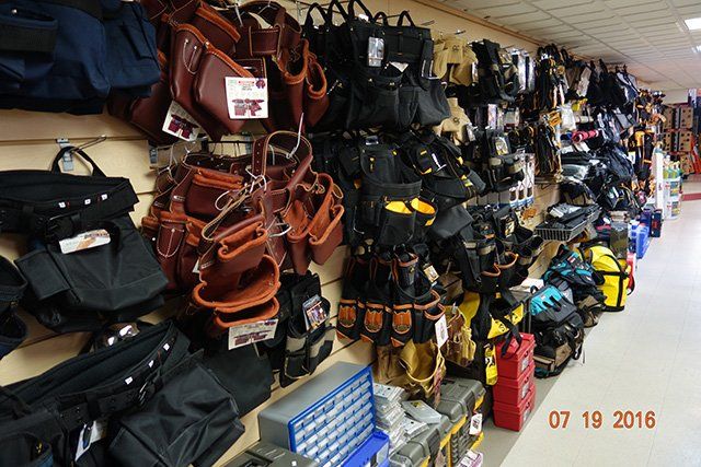 Bathroom Cabinets — Assorted Worker Bags in Ambridge, PA