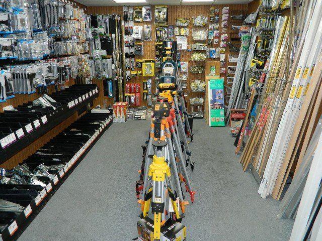 Kitchen Cabinets — Properly Arranged Equipment on Store in Ambridge, PA
