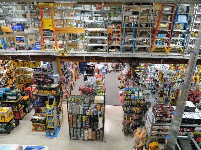 Kitchen & Bath — Assorted Supplies Shelves in Ambridge, PA