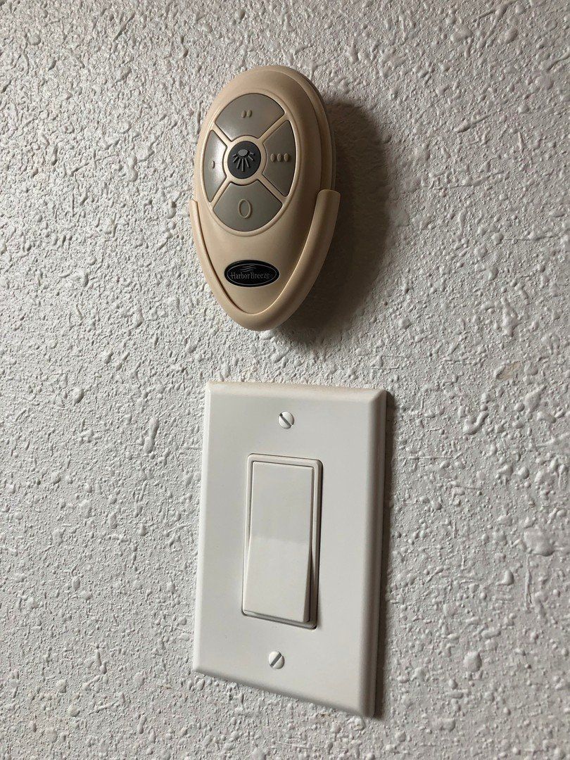 1 Bed light switch