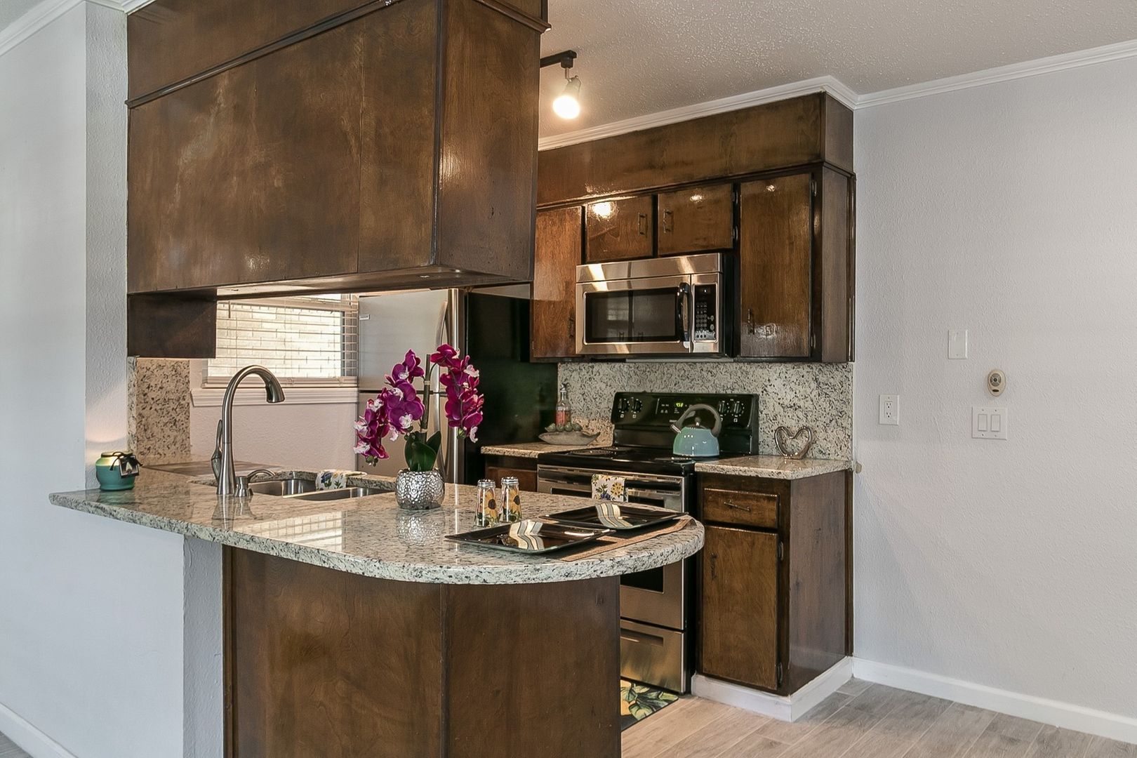 Summerwood 2 Bed - Kitchen and Living Room