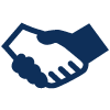 handshake logo