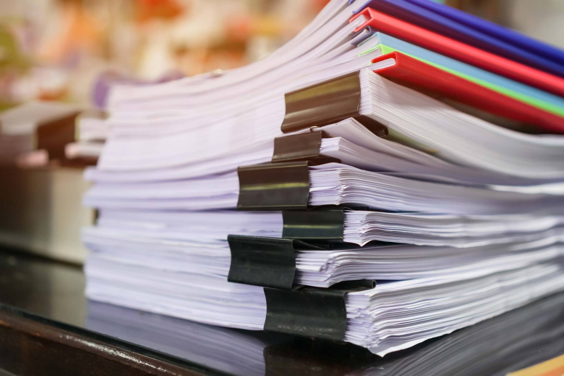 Stacks Of Papers Documents — Royal Oak, MI — Melder & Melder, P.C.