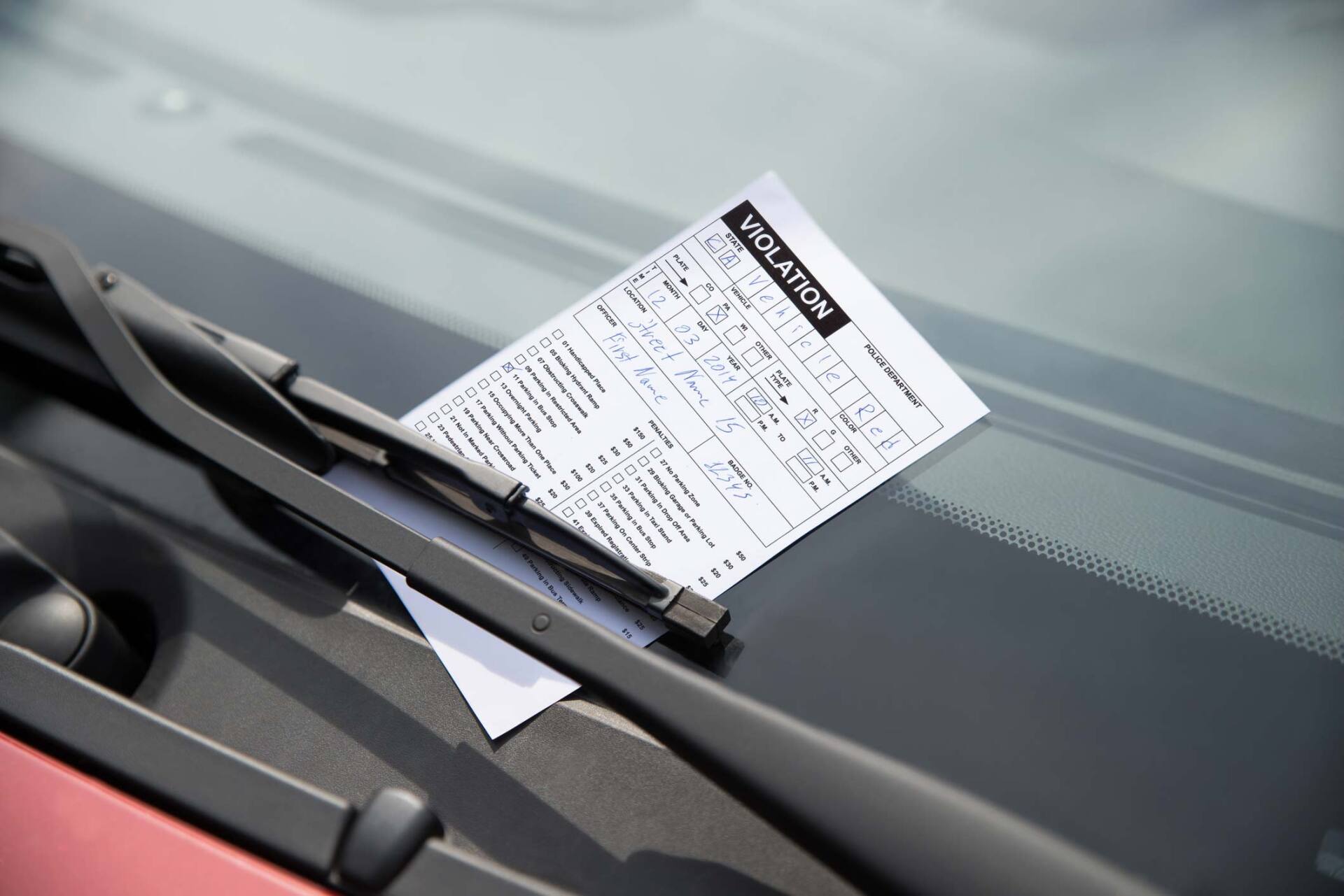 Traffic Ticket On A Car — Royal Oak, MI — Melder & Melder, P.C.