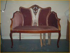 worn out seat