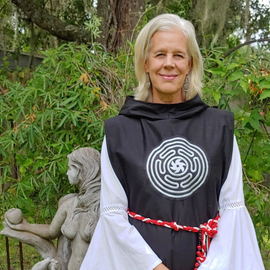 Trisha is a 2nd degree ATC WISE priestess and a 3rd degree Gardnerian. She is the High Treasurer for the ATC