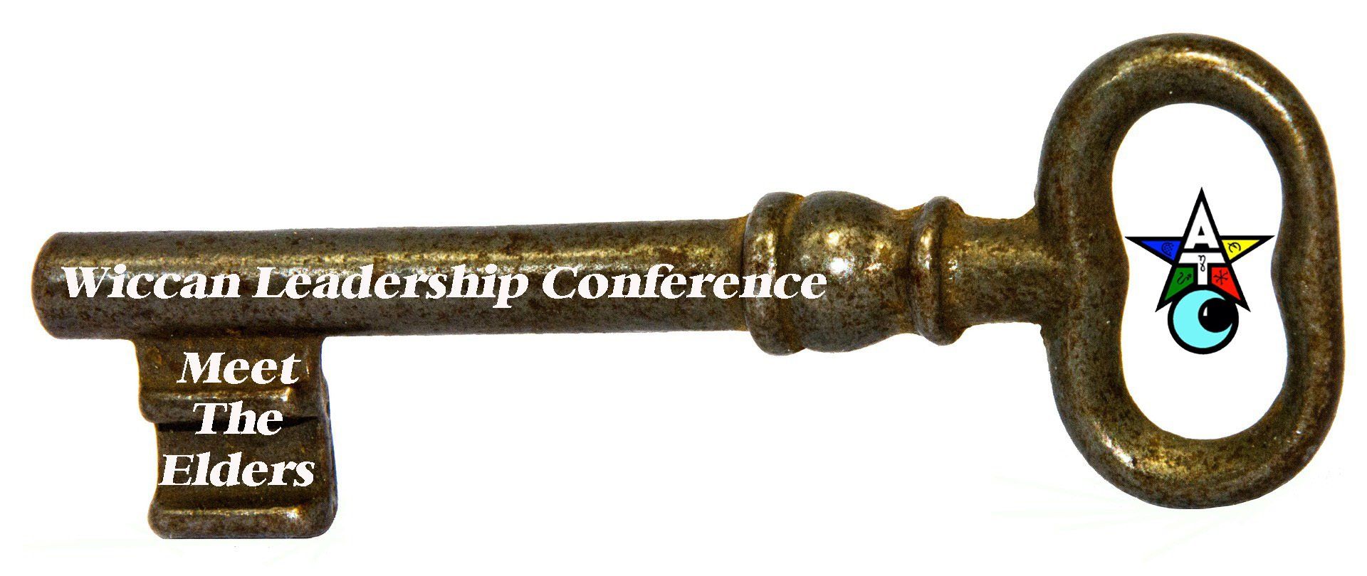 A key that says
