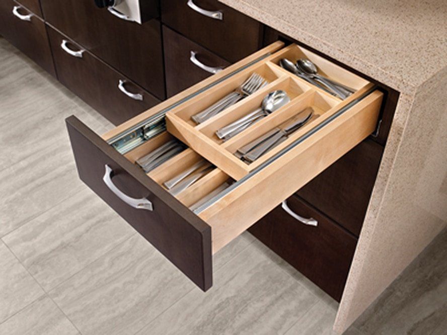 Wood Tiered Drawer