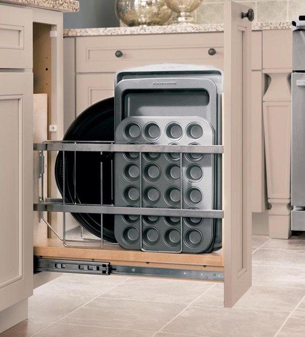 Base Tray Pull Out