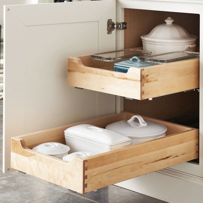 Deluxe Dovetail Roll Out Trays