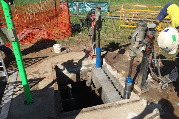concrete core