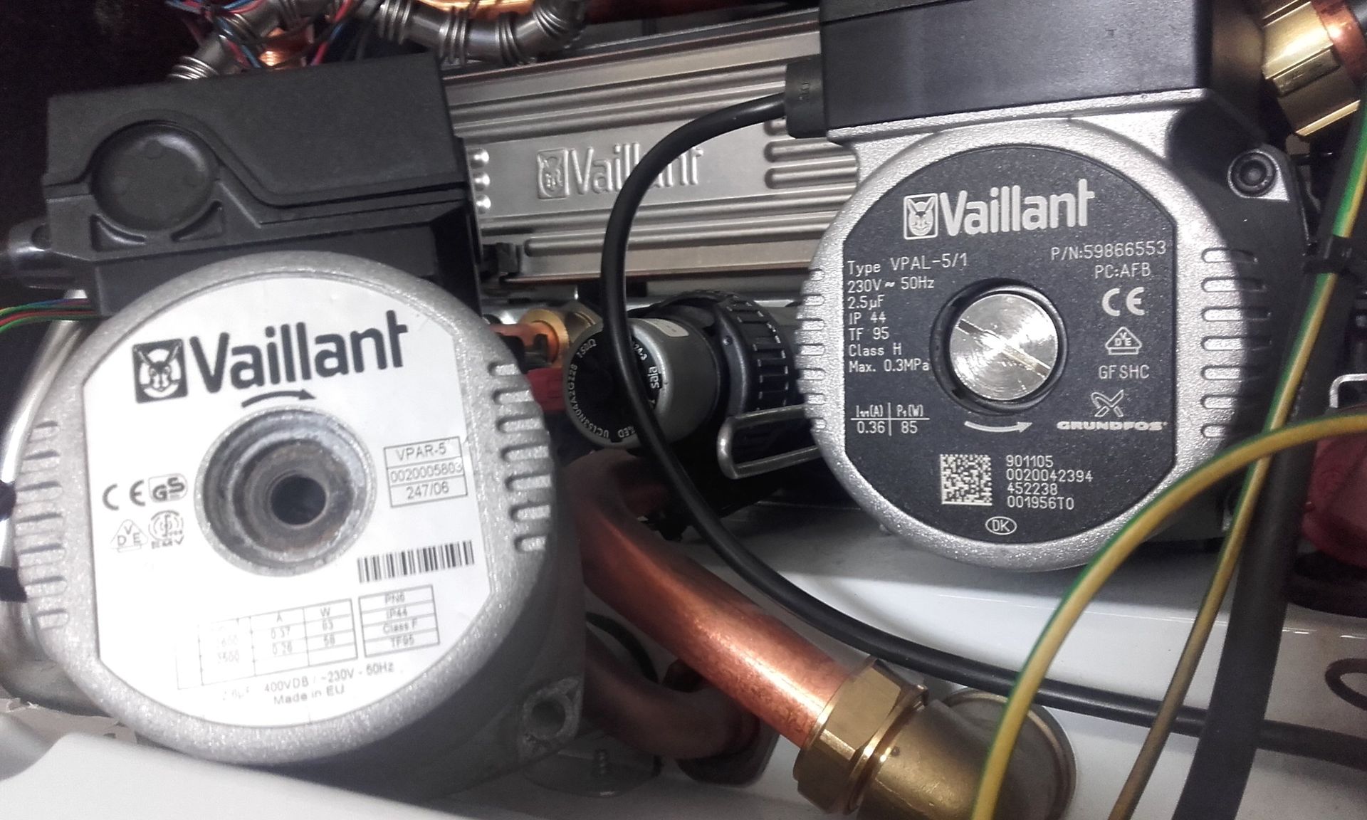 Faulty Vaillant Wilo Pumps Vaillant Pumps