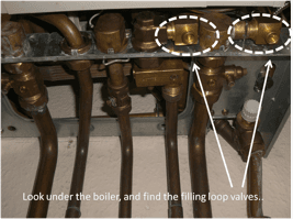 Filling Loop Valves Vaillant Filling Loop