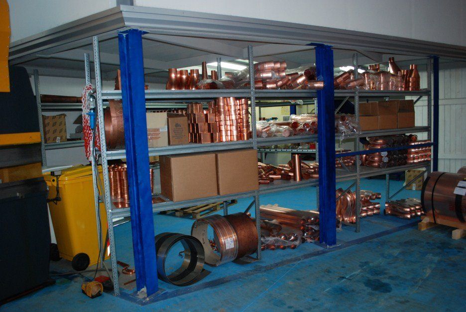 magazzino lamiere