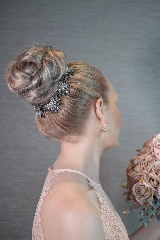 high bun
