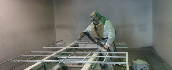 sabbiatura di manufatti