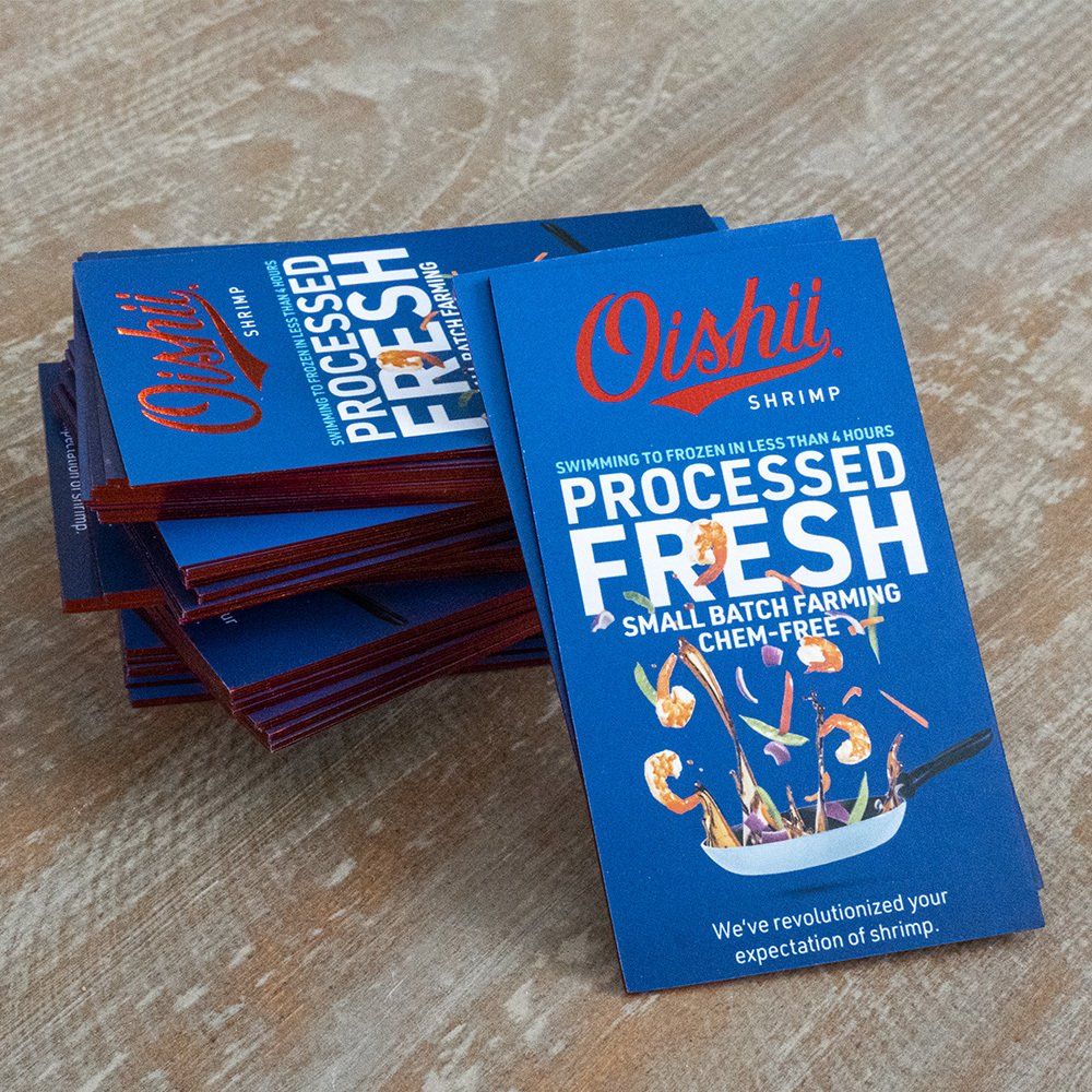 Oishii Business Cards