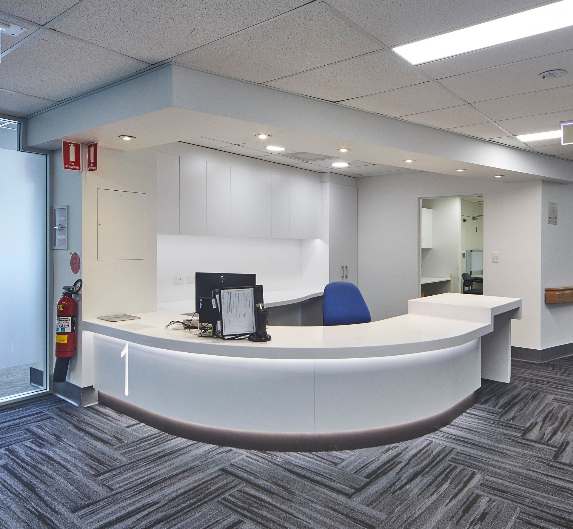 Calvary Health Care Nurses Station Joinery