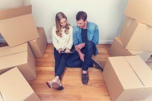 Tenants in a new home