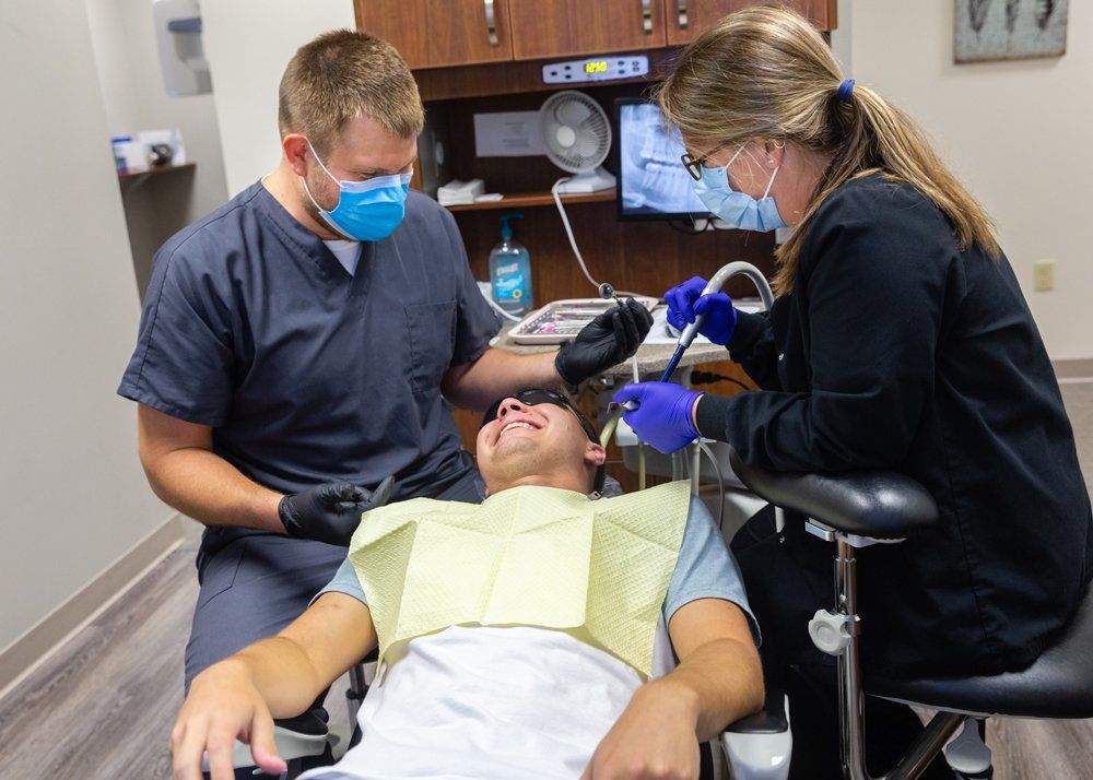 Periodontal Treatment  — Dr. Giesler in Action in Jasper, IN
