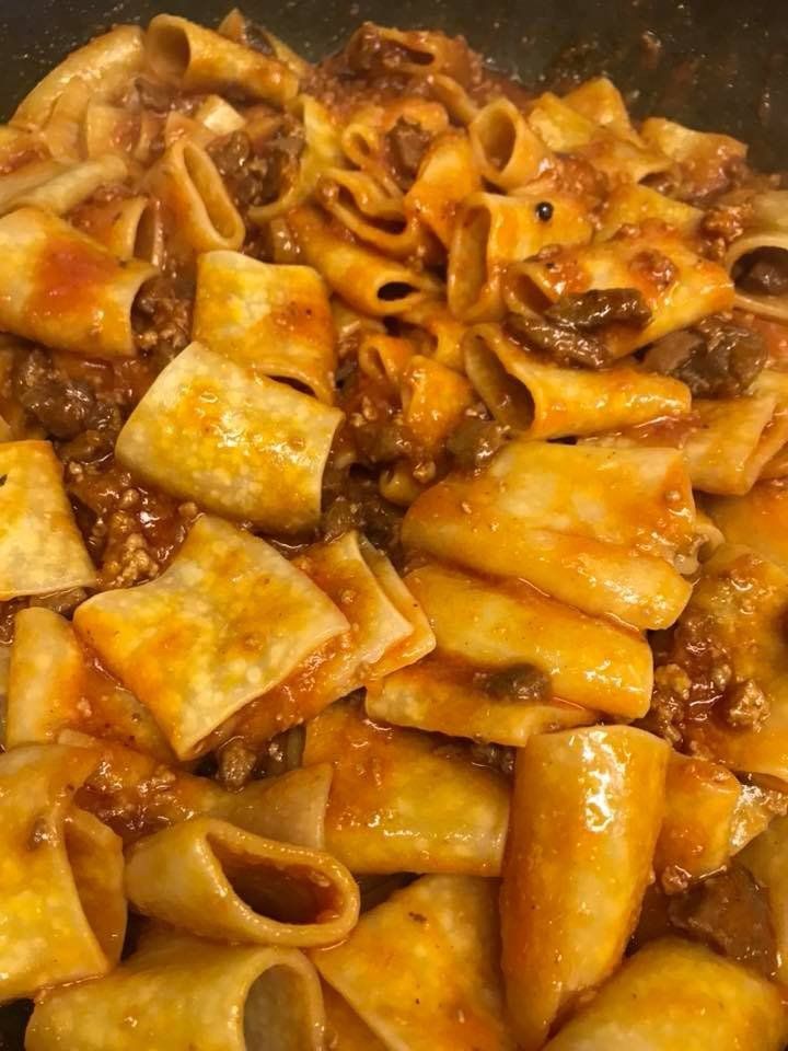 paccheri al ragù