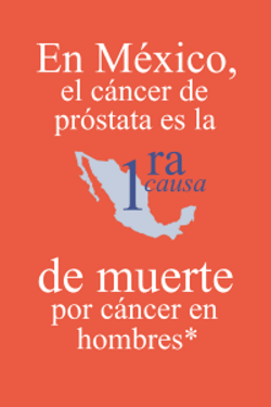 Cáncer de próstata es la primer causa de muerte por cáncer en hombres en México