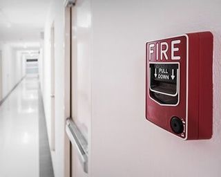 Fire Alarm Near Door Fire Exit - Fire Alarms in North Attleboro, MA Fire Alarm Near Door Fire Exit - Fire Alarms in North Attleboro, MA