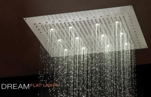 doccia con led