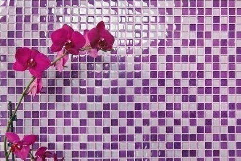 mosaico viola