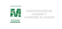 Certificación de Calidad y Atención al Cliente Nutrest