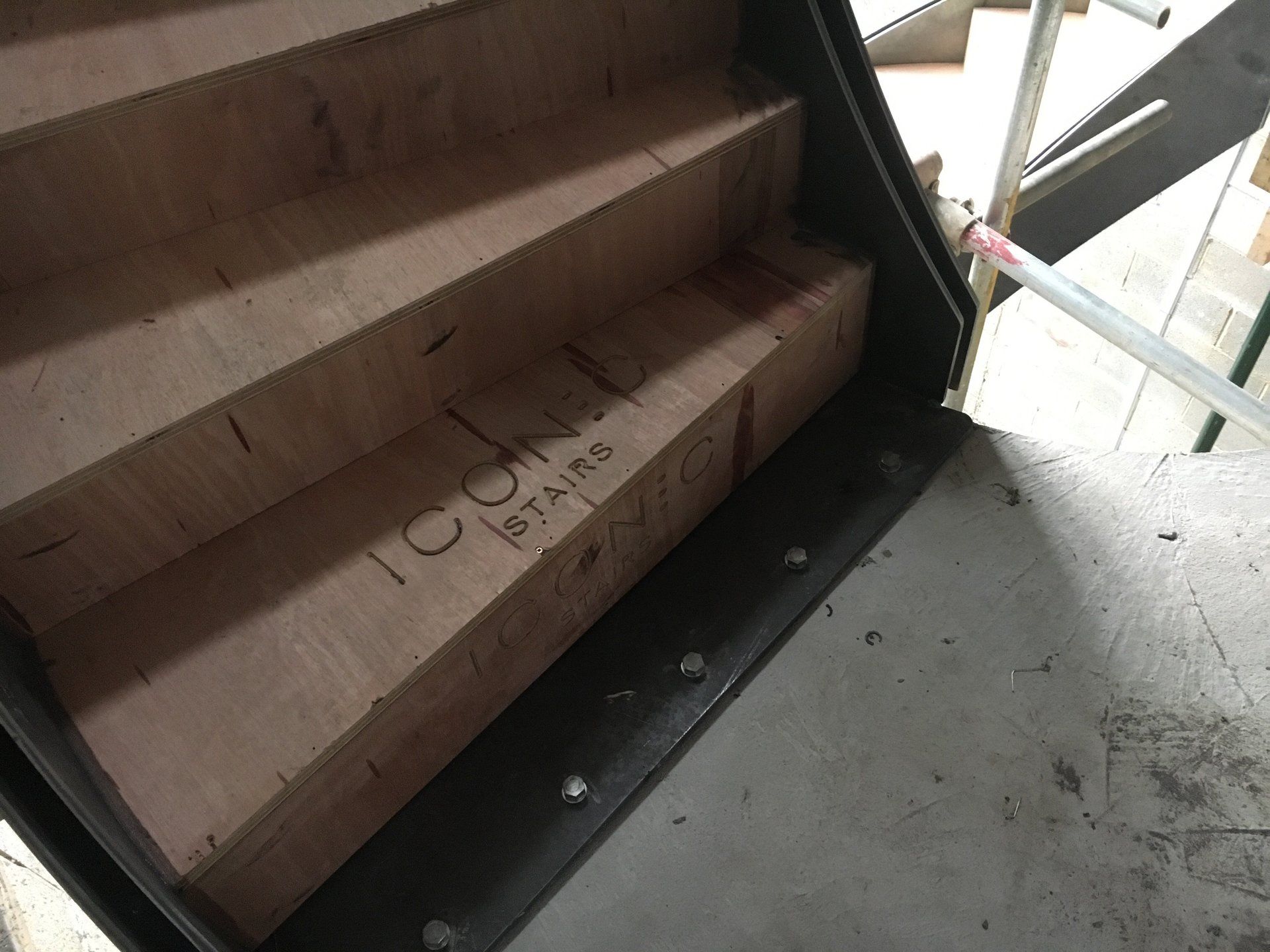 steel stair